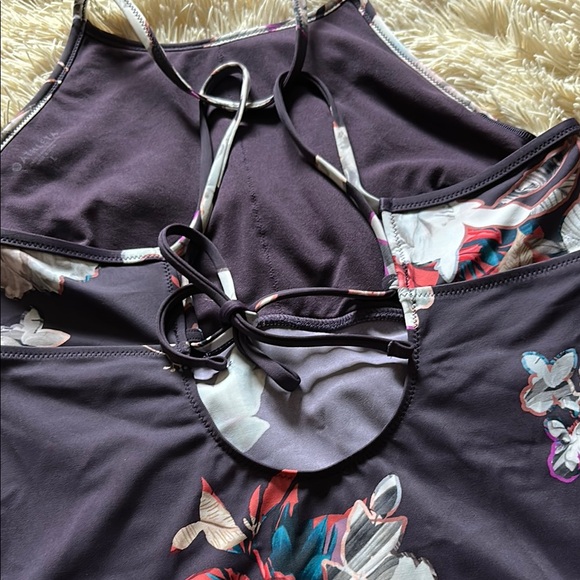 Purple Athleta Tankini Swim Top - Picture 6 of 6